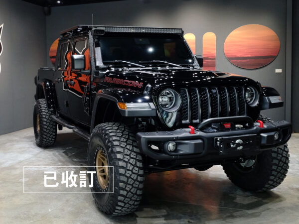 Jeep吉普車｜2021 JEEP GLADIATOR RUBICON 3.6L | 極致黑｜大順吉普DS-JEEP