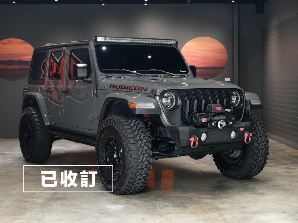 2019 Jeep Wrangler Rubicon 3.6L 水泥灰